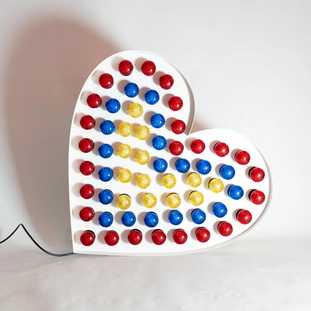 3D Heart Bulbed - Event Hire Brisbane