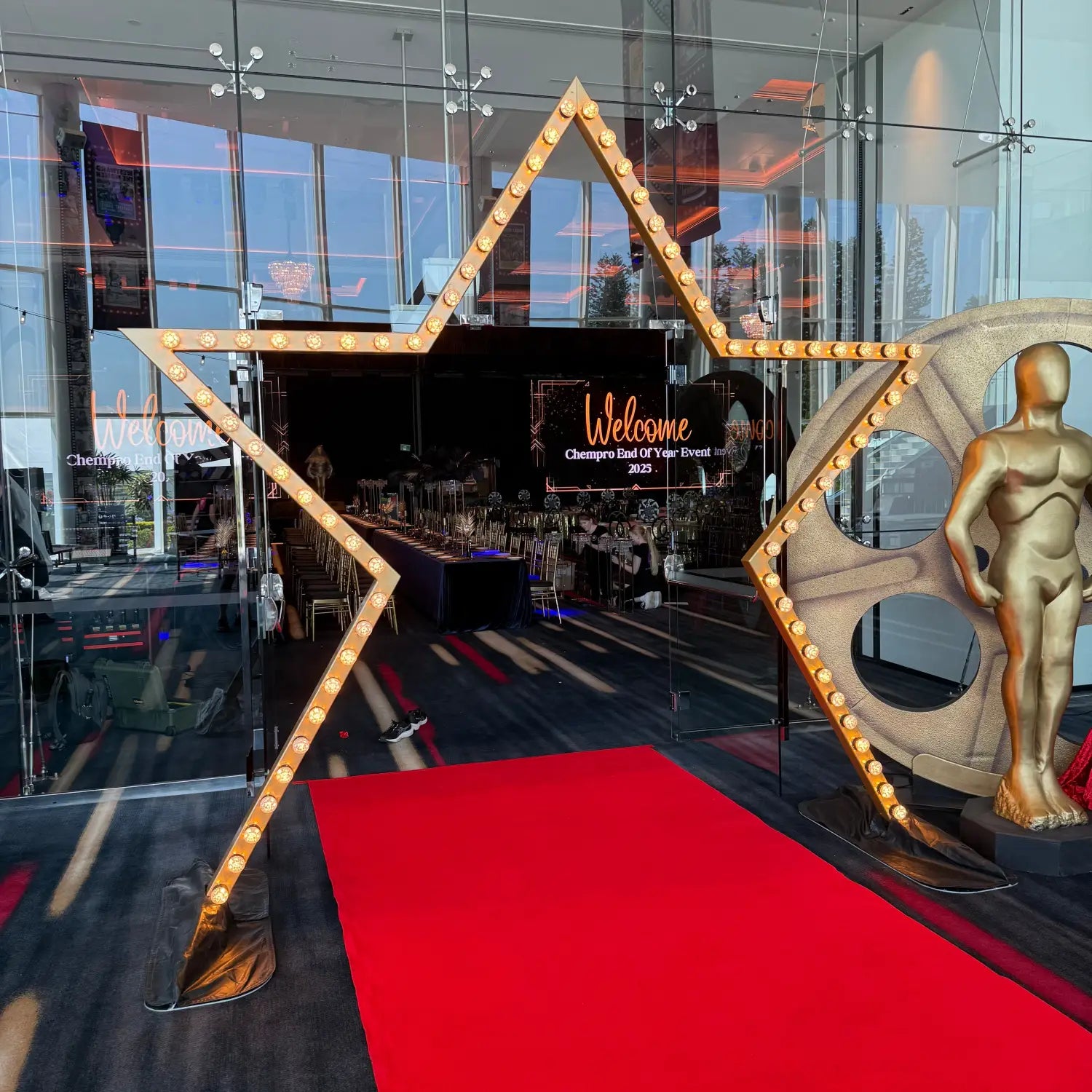 Star Arches at RACV Royal Pines – Ballroom Foyer
