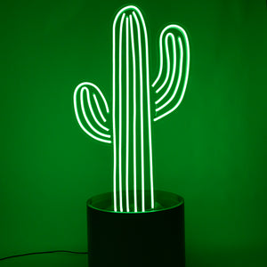 Cactus In Pot Large NEON - Green
