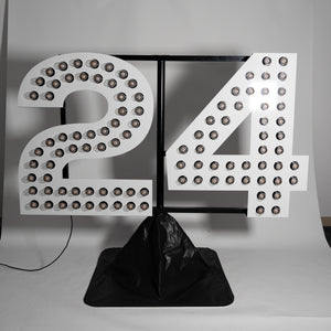 GIANT "24" w Stand DOUBLE BULB - Multi-Colour Options