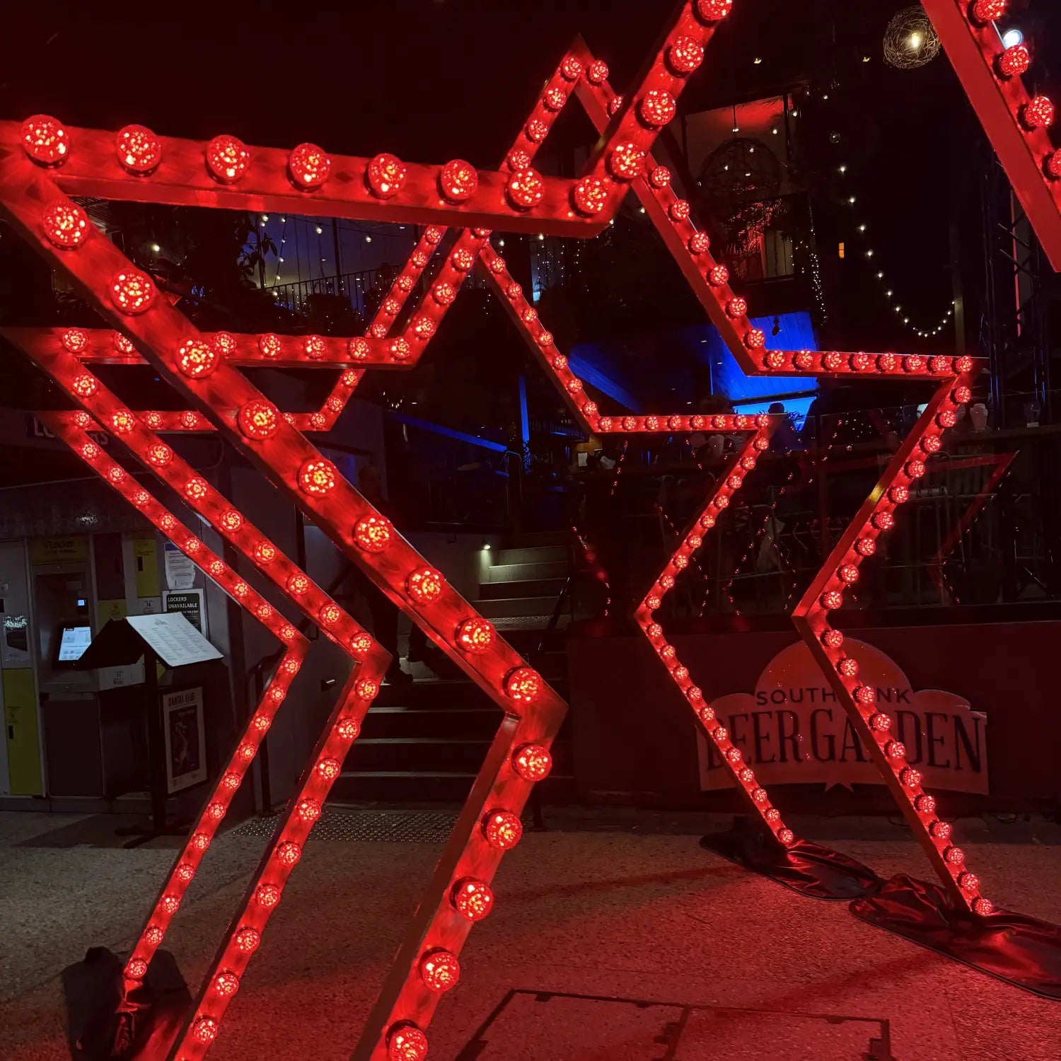 Lighting Up Southbank: Custom Star Arches for a Major Airline Event