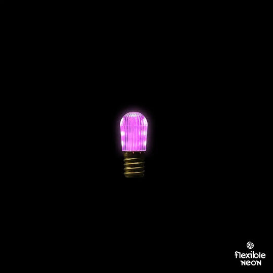 Brisbane E14 Festoon Pink Amusements Bulbs