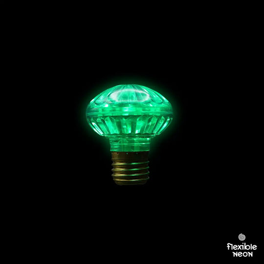 Brisbane Festoon E27 Green Cabochon Lighting Hire