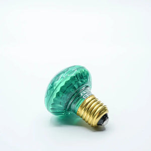 E27 Festoon Green Cabochon - Festoon Lighting Hire Brisbane
