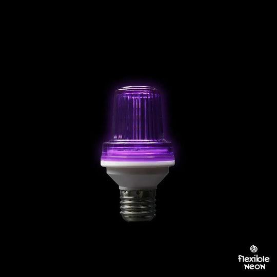Brisbane Festoon E27 Strobe Purple Hire