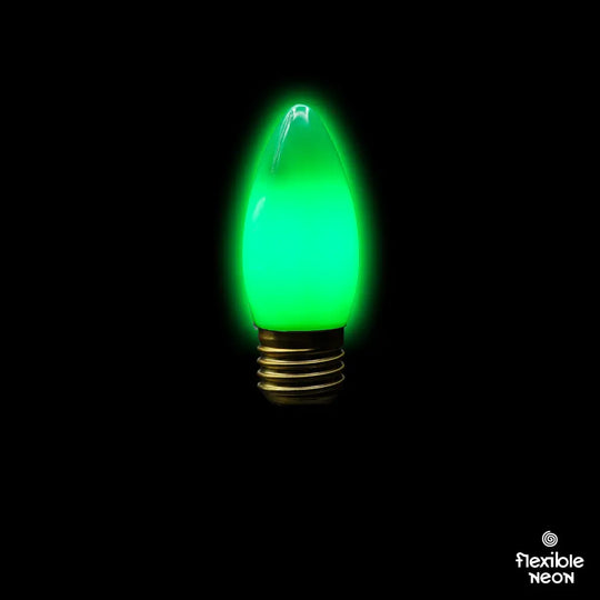 Brisbane Festoon Emerald Green Tear Drop Bulbs