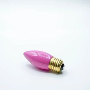 E27 Festoon Jacaranda Purple Tear Drop Bulb - Festoon Lighting Hire Brisbane