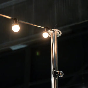 3.5m Festoon Pole and Stand (set of 5) - Festoon Lighting Hire Brisbane