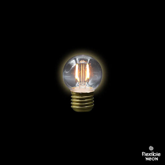 Brisbane Festoon Warm White E27 Double Filament Bulb