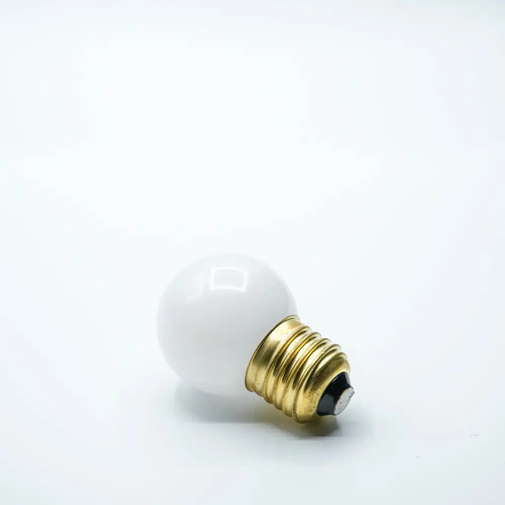 E27 Festoon Warm White Milky Double Filament Bulb - Festoon Lighting Hire Brisbane