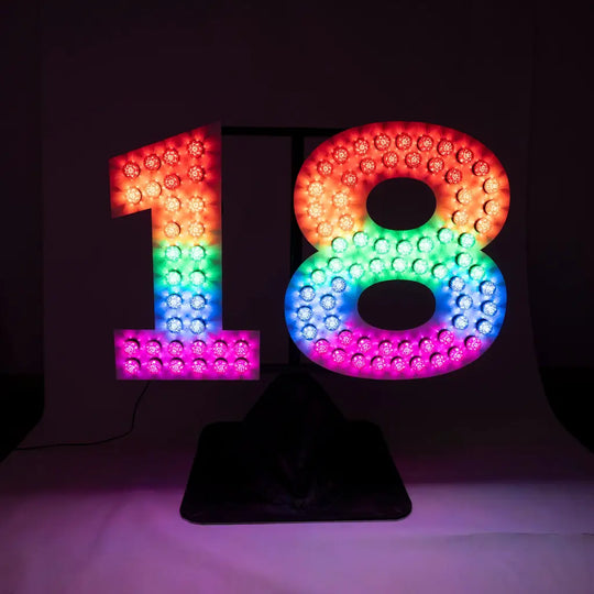 GIANT 18 Sign Double Bulbed