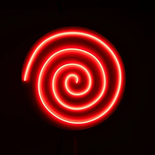 GIANT Red Lollipop Neon